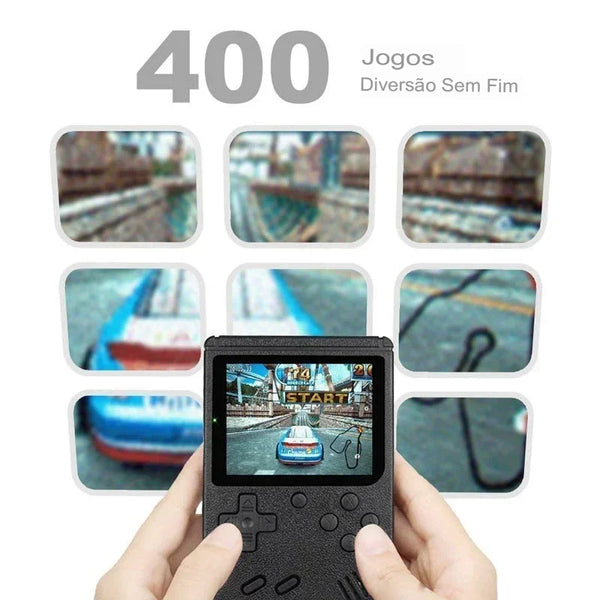 Mini Console De Videogame Portátil Embutido 400 Jogos + FRETE GRÁTIS + BRINDE DO CONTROLE